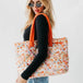 Orange floral
