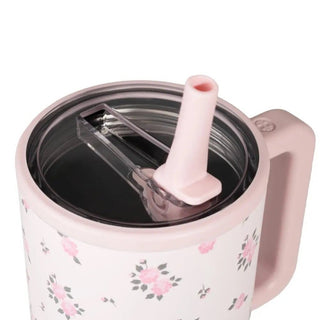 Hydrojug 40 oz. Wild Rose tumbler - The White Willow