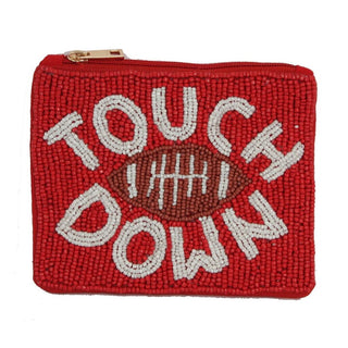 "Touchdown Red" Coin Purse