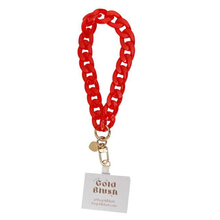 Acrylic Phone Chain Wristlet with Insert
