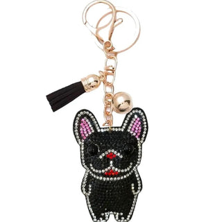 Bag Charm - French Bulldog (Black)