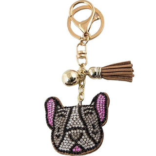 Bag Charm - Frenchie Face