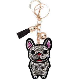 Bag Charm - French Bulldog (Silver)