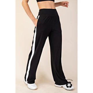 Butter Striped Straight Leg Pants