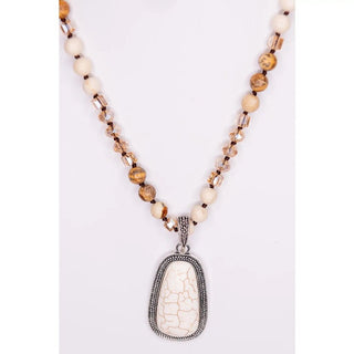 Adele Necklace in White