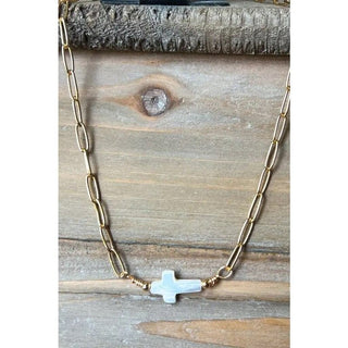Pria Necklace - delicate layering necklace at The White Willow Boutique