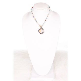 Theresa Necklace in Amazonite