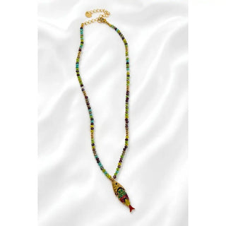 Willa Necklace - dainty layering necklace at The White Willow Boutique