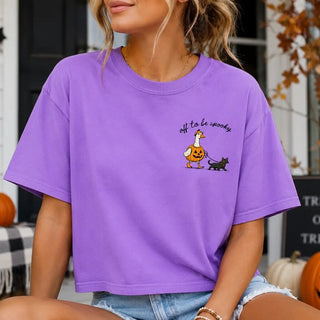 Off To Be Spooky Boxy Tee