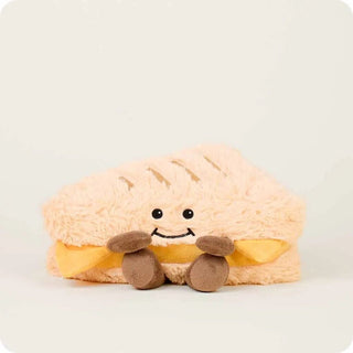 Grilled Cheese Warmies plush in yellow