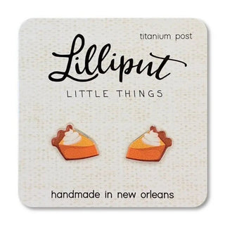 Pie Earrings