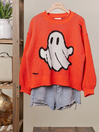 Halloween ghost sweater