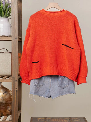 Halloween ghost sweater