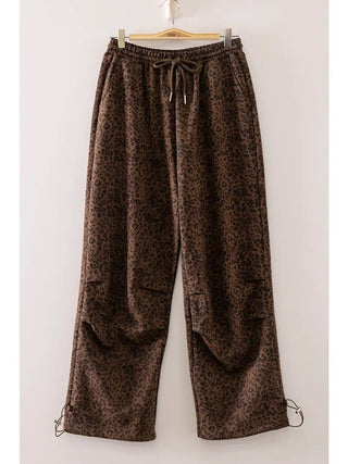 Leopard Parachute Pant