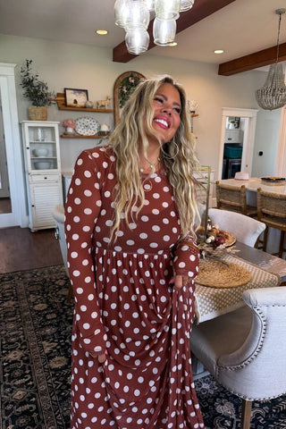 The Countryside Mesh Dress Polka Dot