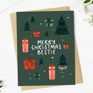 "Merry Christmas Bestie" Card