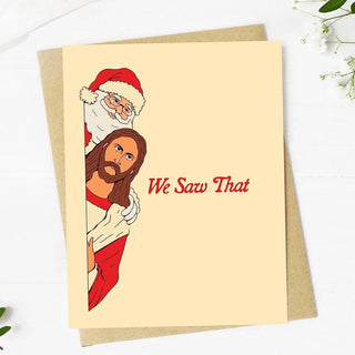 "We Saw That" Card