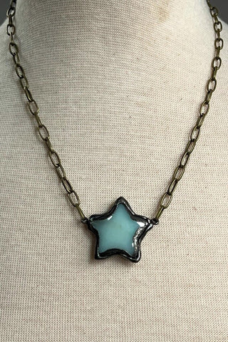 Aster Necklace - Amazonite