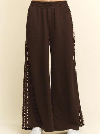 Leopard back pants