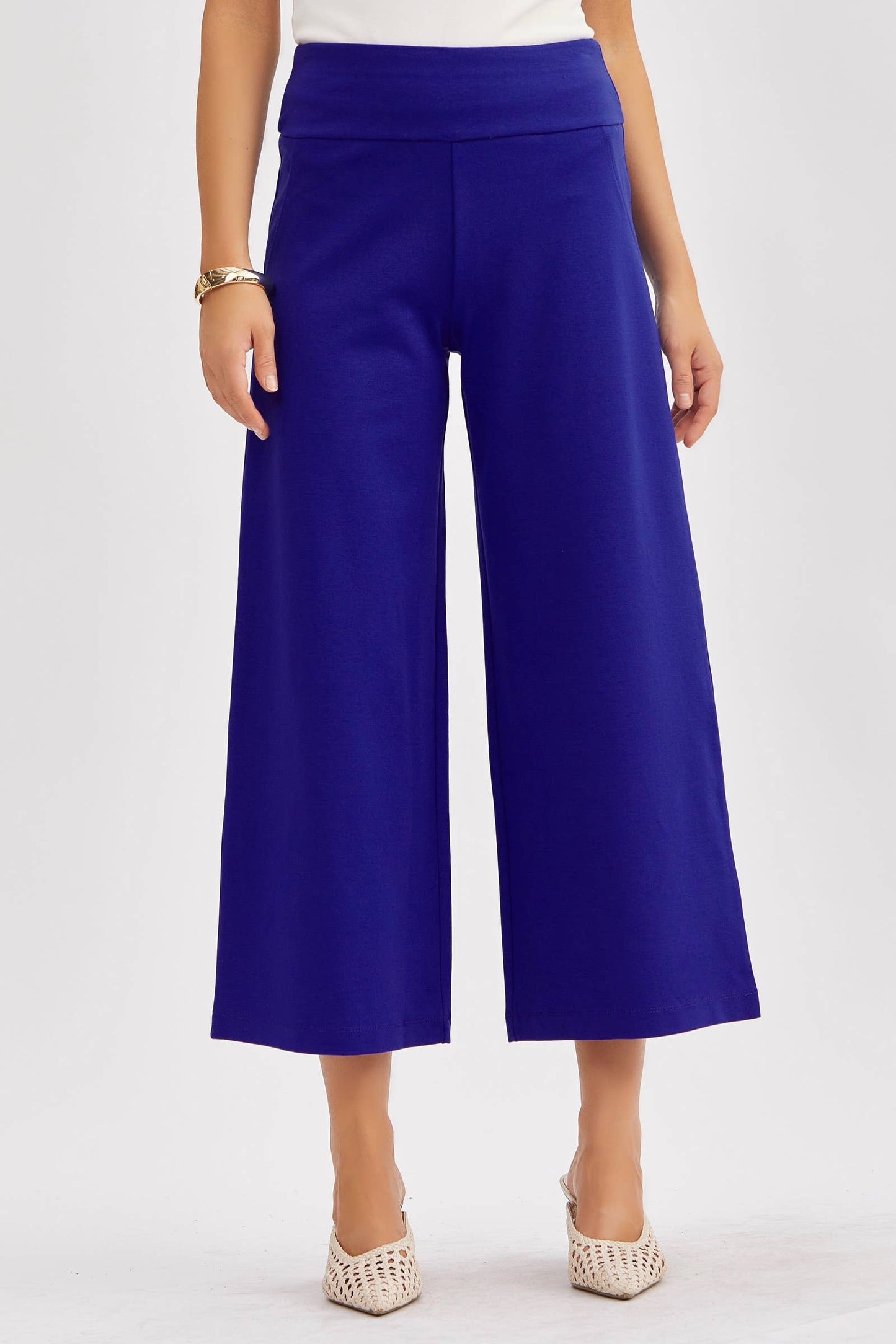 Dear Scarlett - Magic Wide Cropped Pants