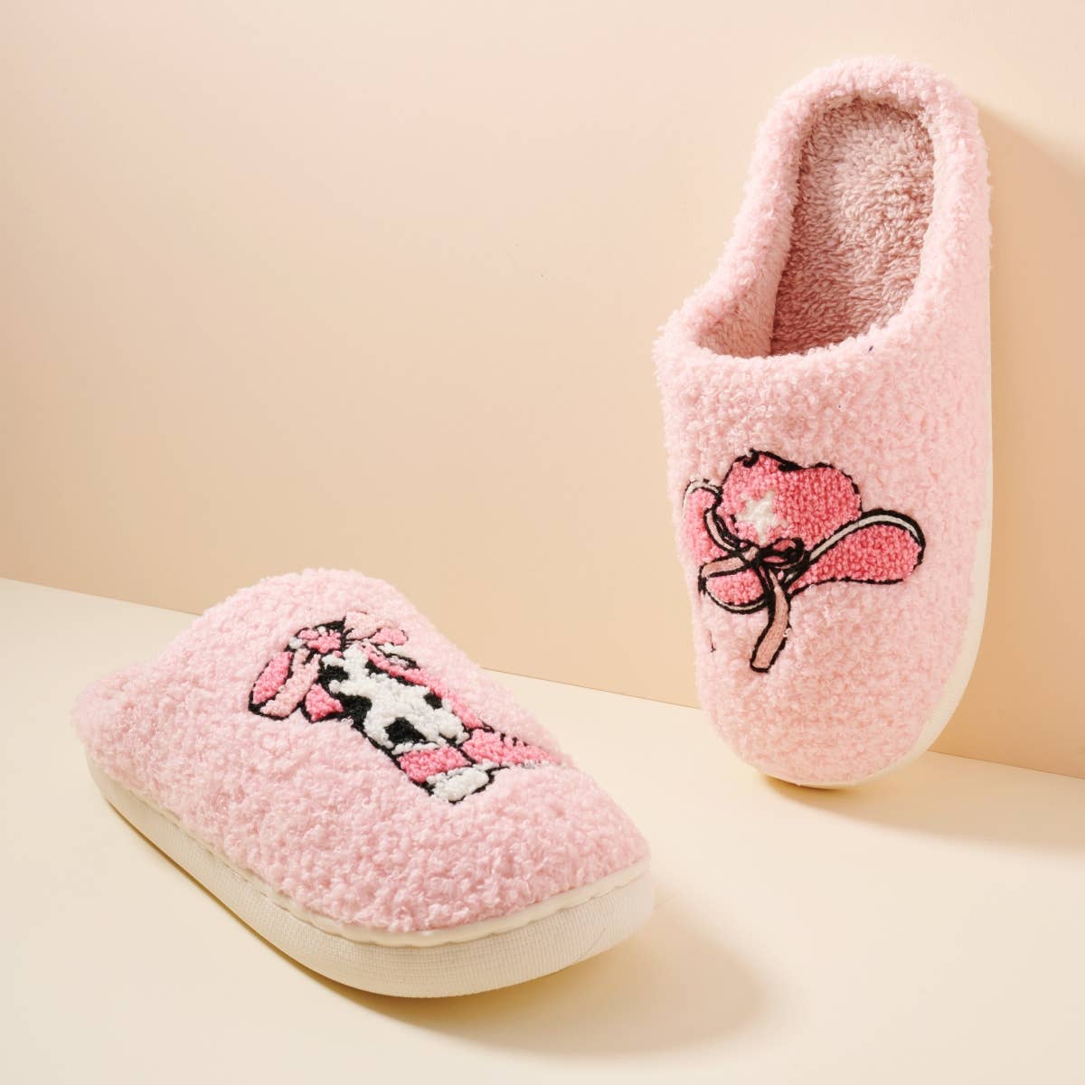 Frem - Western Boots and Hat Home Slippers