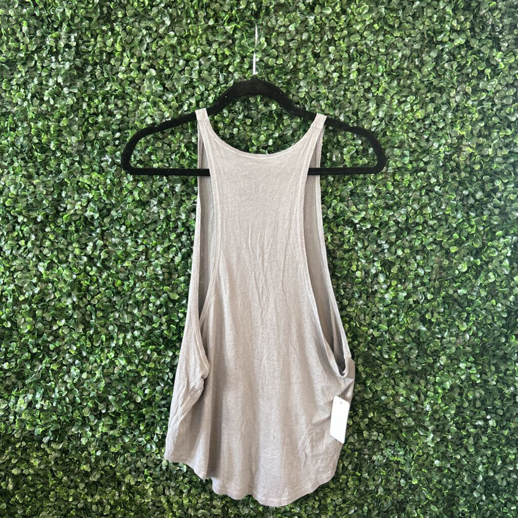 lululemon loose fit tank grey