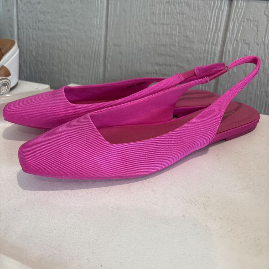 Sling back flats