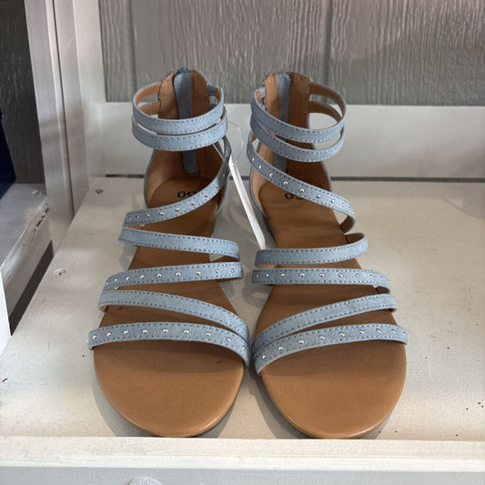 Suede gladiator sandal