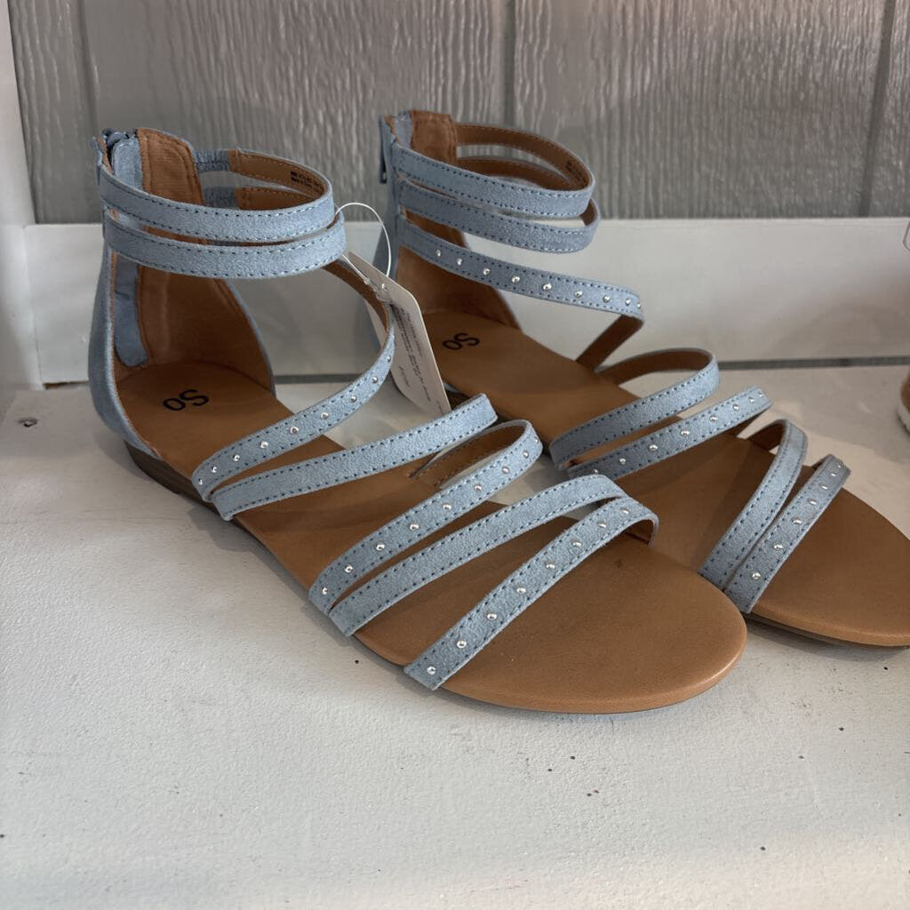 Suede gladiator sandal
