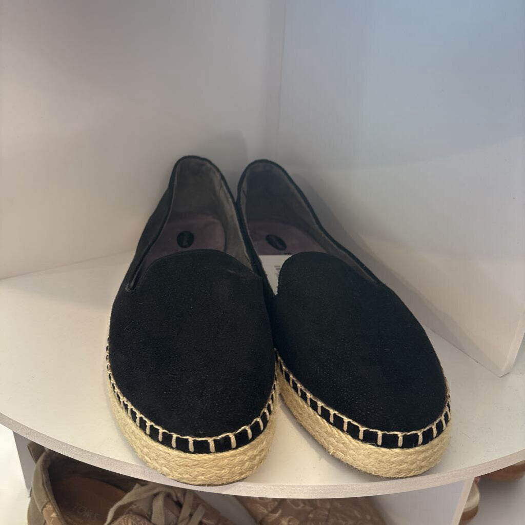 Slip on suede shoe