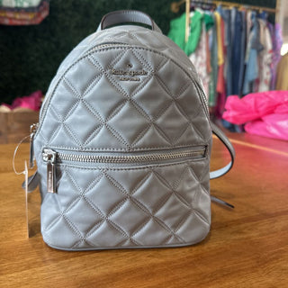 Quilted mini backpack