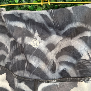 Gray and white Circle Legging