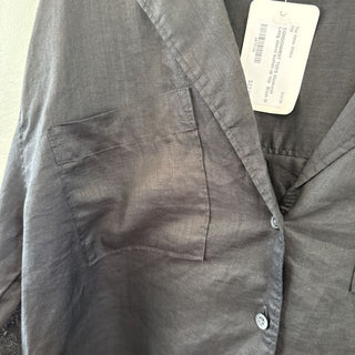 Long sleeve button up top