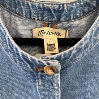 Denim vest w/ buttons