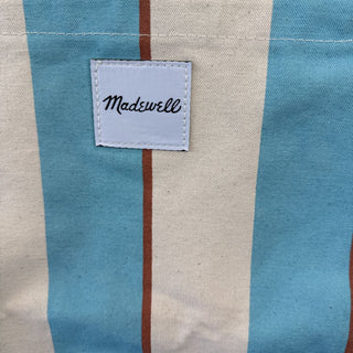 Canvas Striped Tote