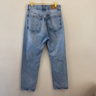 Light wash straight leg jeans