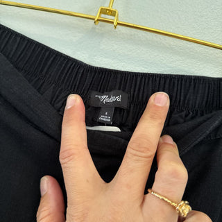 Wide leg linen pants