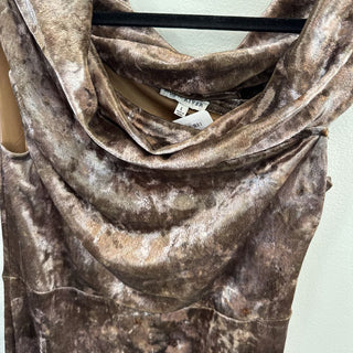 Velvet off shoulder midi dress