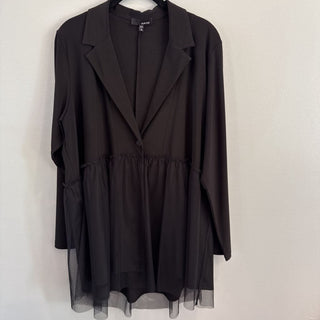 Blazer with tulle