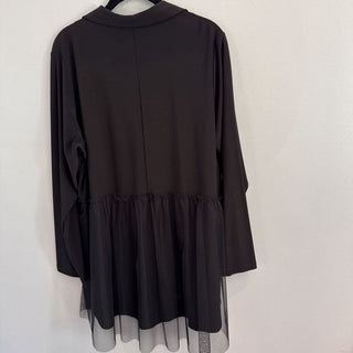 Blazer with tulle