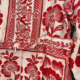 Farm Rio Floral jumpsuit romper (MISSING BELT)