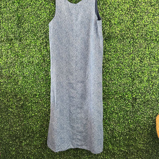 100% linen maxi dress