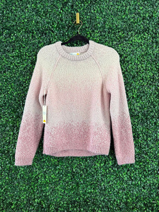 Long sleeve ombre sweater