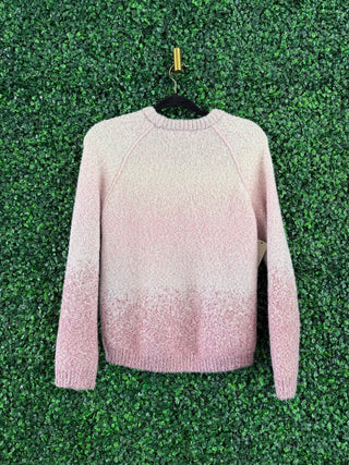 Long sleeve ombre sweater