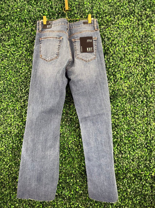 Kut from the Kloth kick flare jeans, back view