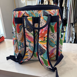 Floral print cooler backpack (Retail:$120)