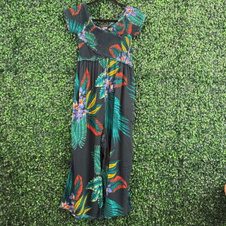 Smocked jumpsuit