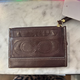Leather coin purse