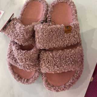 Sherpa slip on shoes