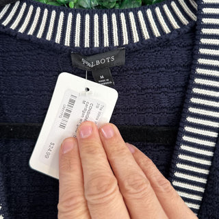 L/S cardigan w/ gold buttons
